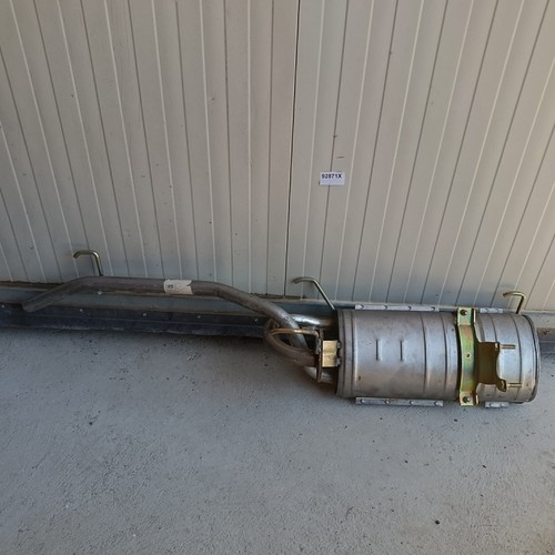 Exhaust silencer muffler