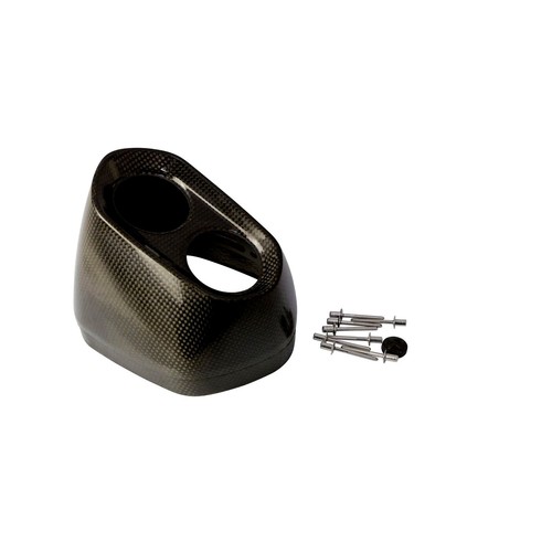 Akrapovic exhaust end cap - cf,