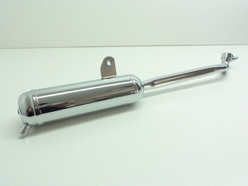Chrom auspuff mofa für - auspuff,